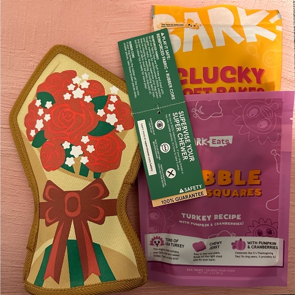 Brand new, Super chewer toy & 2 bags of dog treats - Picture 1 of 14